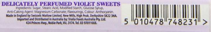 Swizzels Giant Parma Violets 24 Rolls (24 x 40 g) - Vegan-Friendly Retro Sweets Multipack