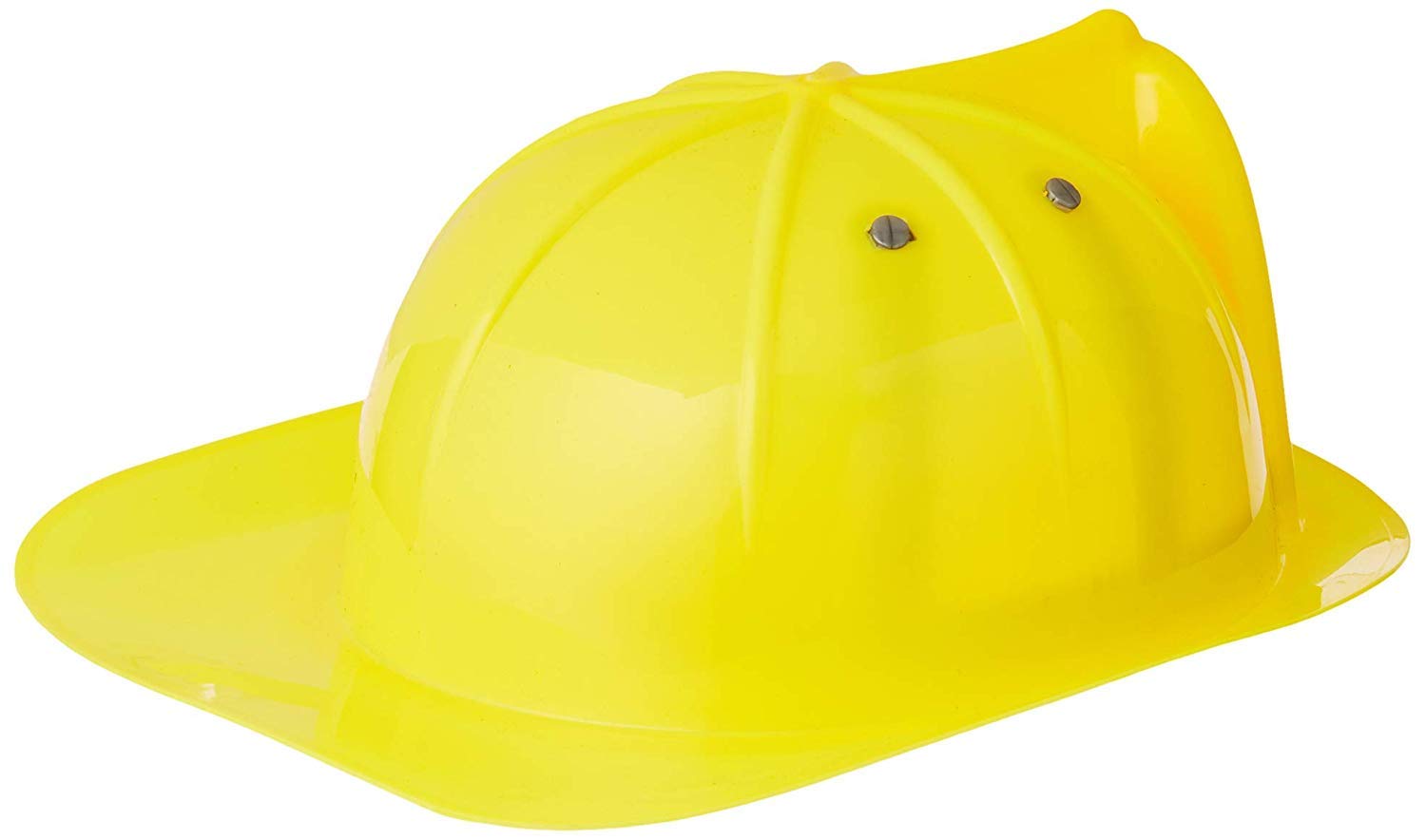 Peterkin Fire Chief Rescue Helmet - Adjustable Fit, Yellow Plastic | Ages 3+ 2