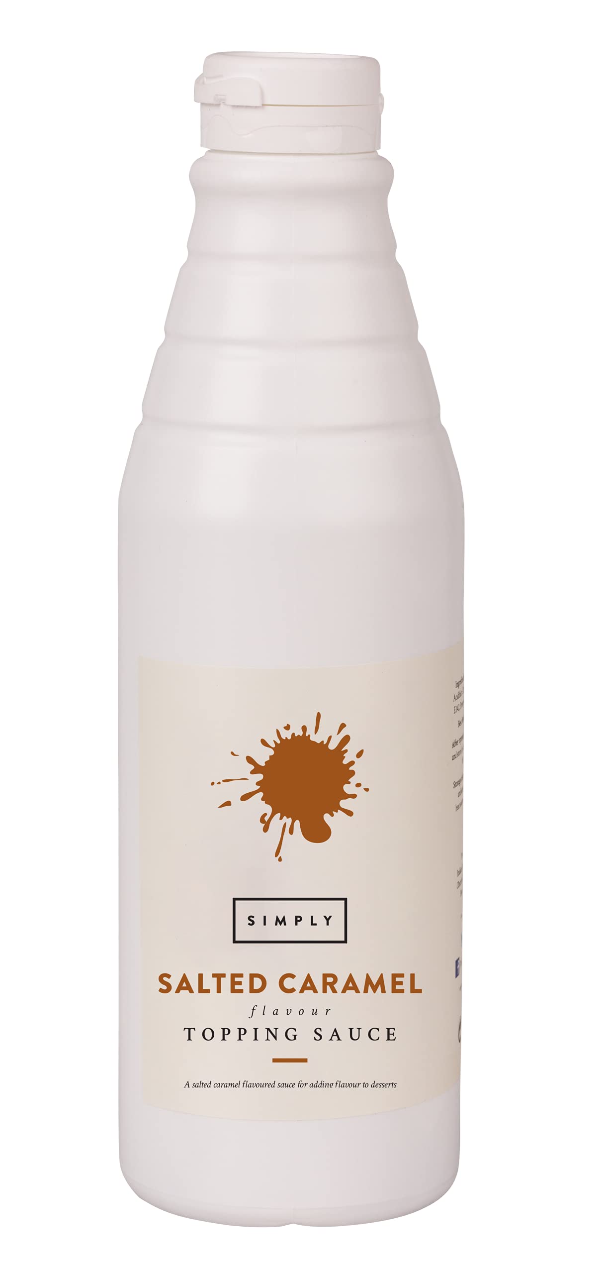 Simply Salted Caramel Topping Sauce - Ready to Use Dessert Topping | 1 kg 1