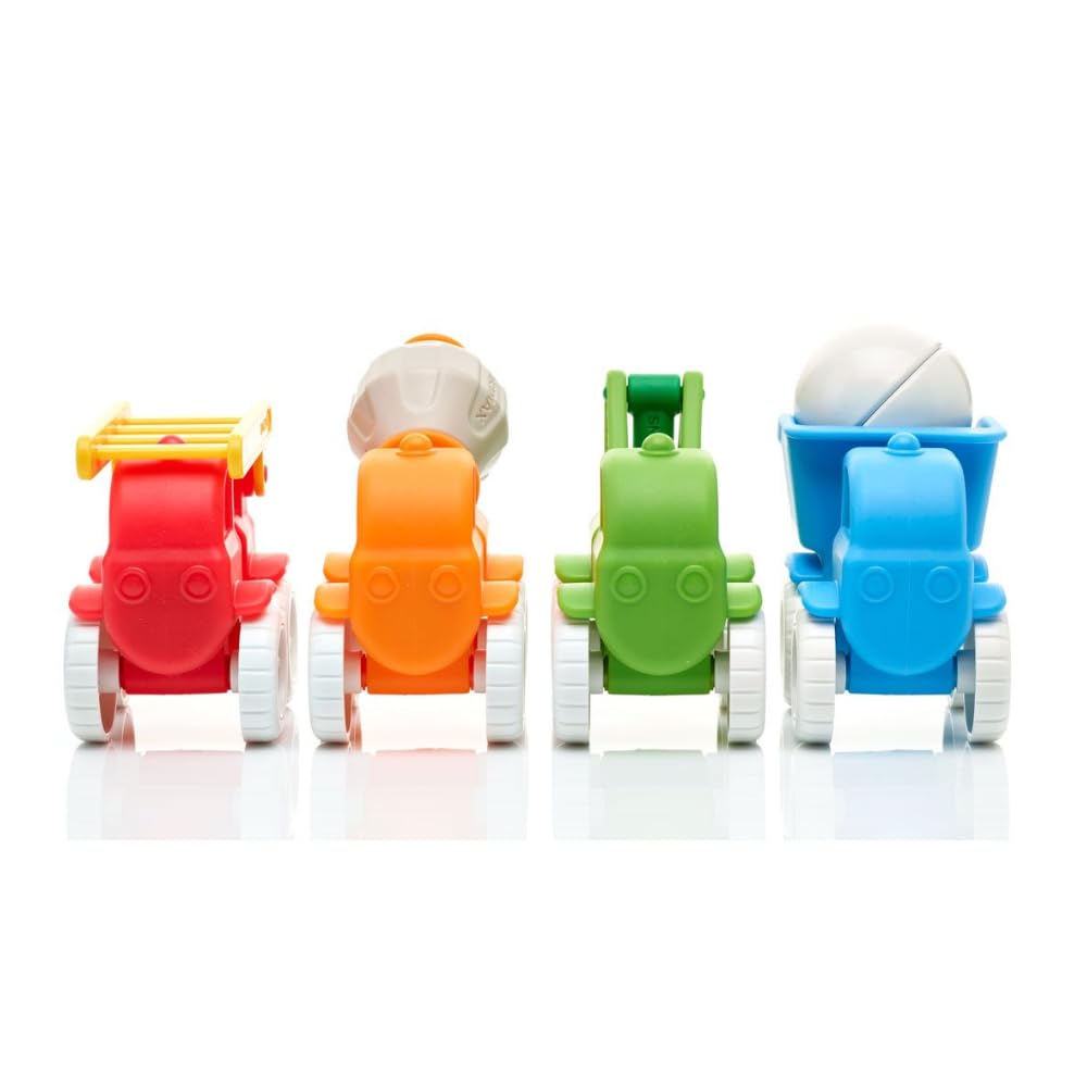 SMARTMAX My First Vehicles Magnetic Building Set - 13 Pieces | Ages 1-5 Years 3
