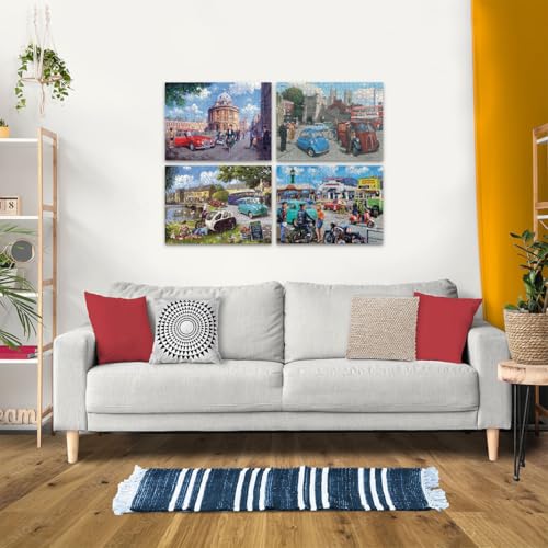 Ravensburger Happy Days Collection No. 2 Days Out - 4x 500 Piece Jigsaw Puzzle Set 18