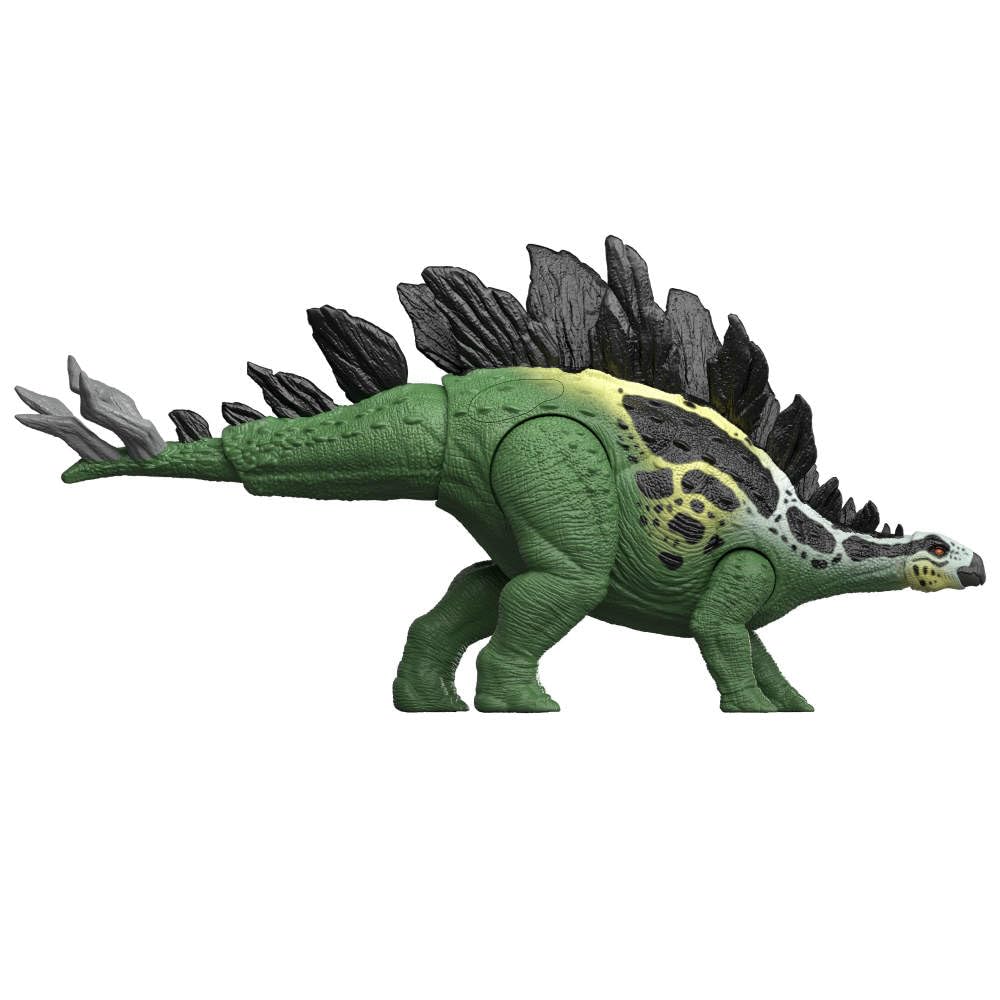 Mattel Jurassic World Gigantic Thrashers Stegosaurus Action Figure | 11-14 Inches | Ages 4+ 7