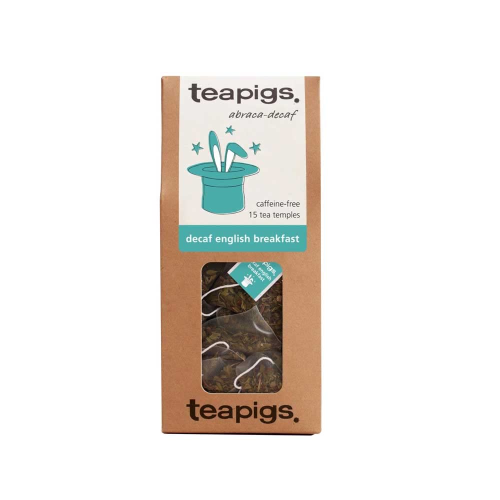 teapigs Decaf English Breakfast - 15 Temple Tea Bags 1