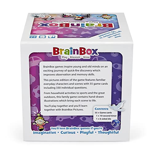 BrainBox Pictures Memory Card Game (GREG124410)