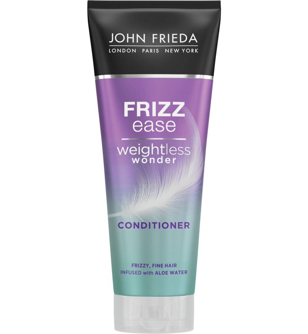 John Frieda Weightless Wonder Conditioner for Frizzy, Fine Hair with Aloe Water