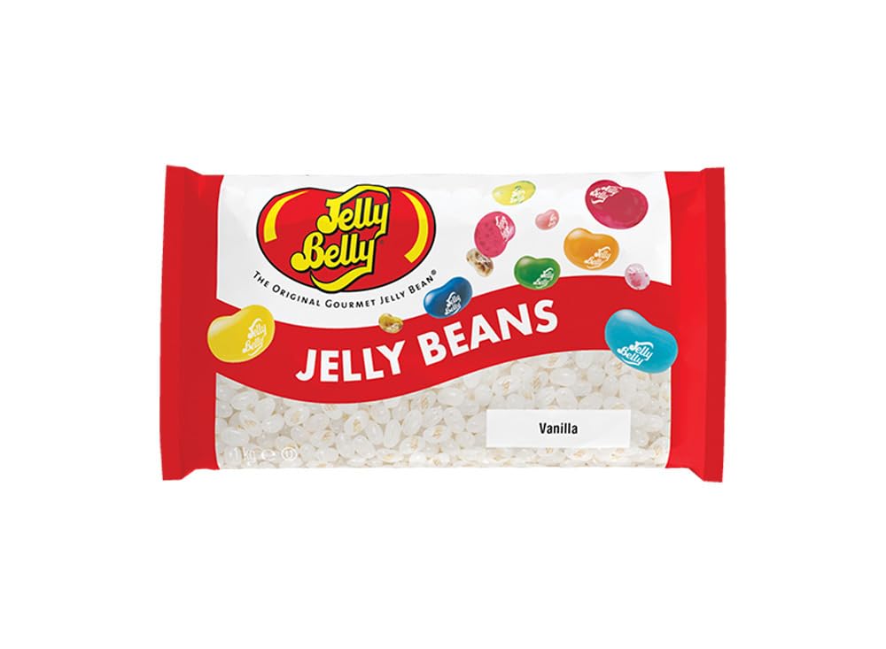 Jelly Belly Vanilla Flavour Jelly Beans - 1kg Bulk Bag
