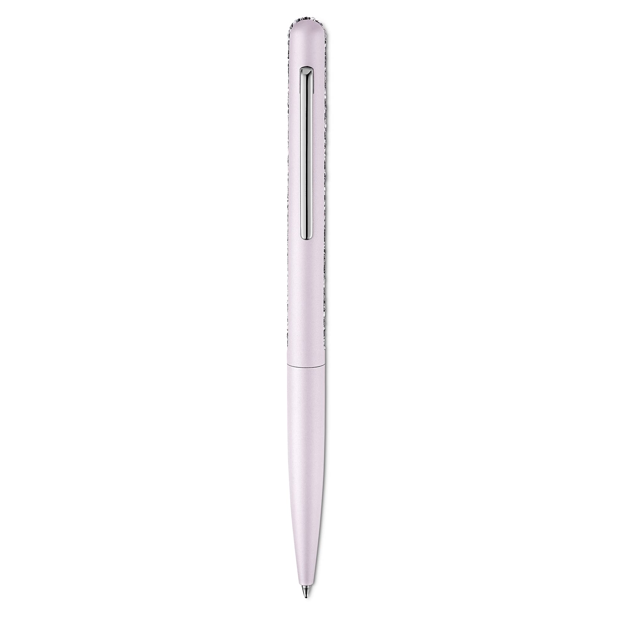 Swarovski Crystal Shimmer Ballpoint Pen - Pink Lacquered Finish | Black Ink | Chrome Plated