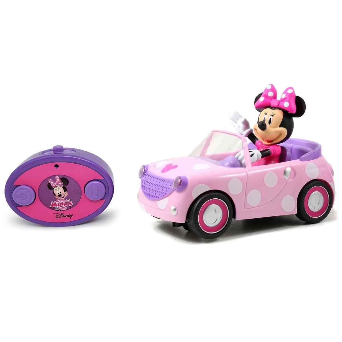 Simba Minnie Mouse Remote Control Roadster - Pink 1:24 Scale Vehicle for Kids 2