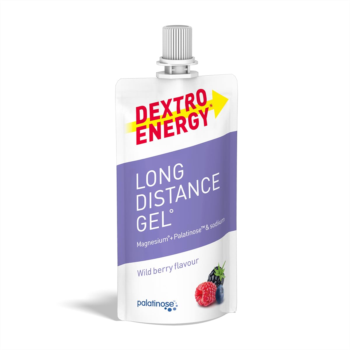Dextro Energy Long Distance Gel Wild Berry - 50ml Sachet with Fast & Long-Lasting Energy for Endurance Sports 2