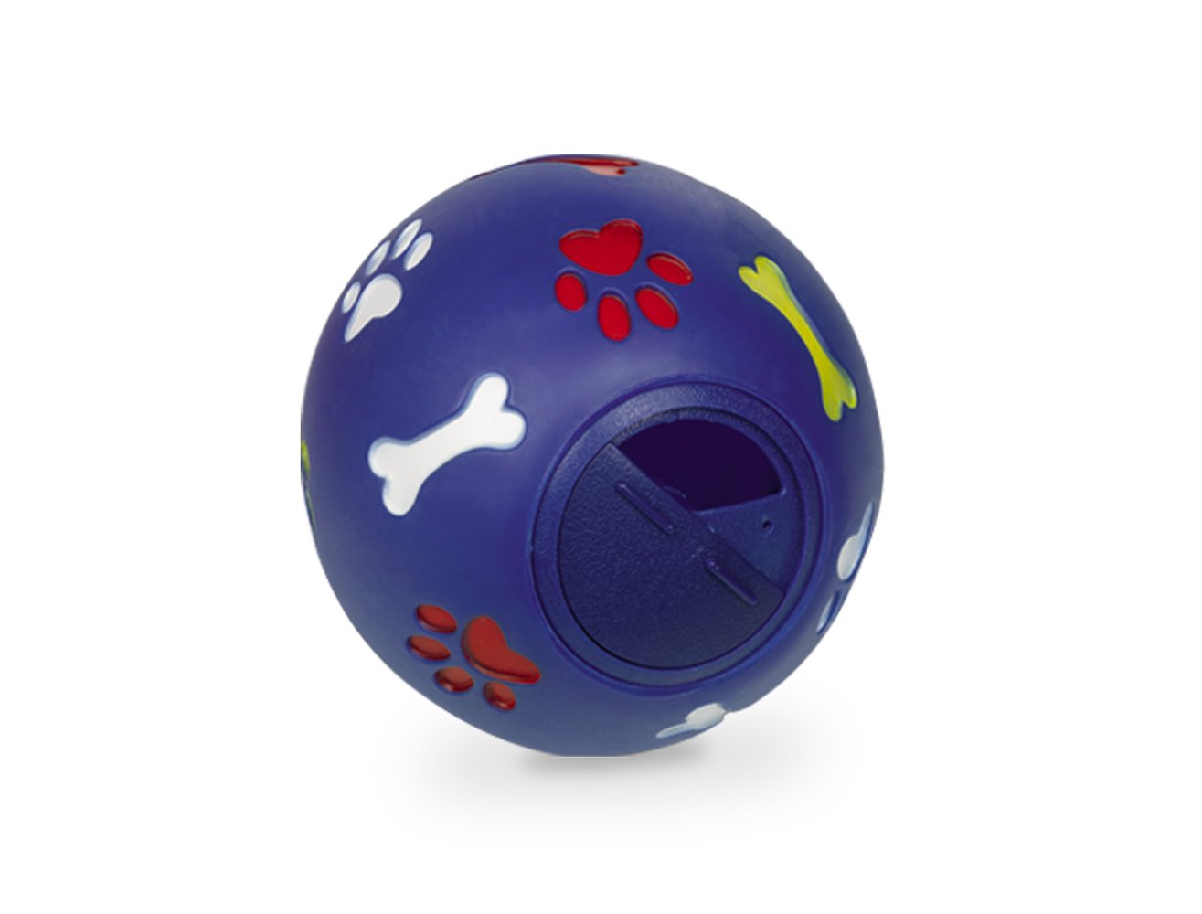 Nobby Plastic Snack Ball for Dogs - Medium Size | Adjustable Opening | Water Resistant 1