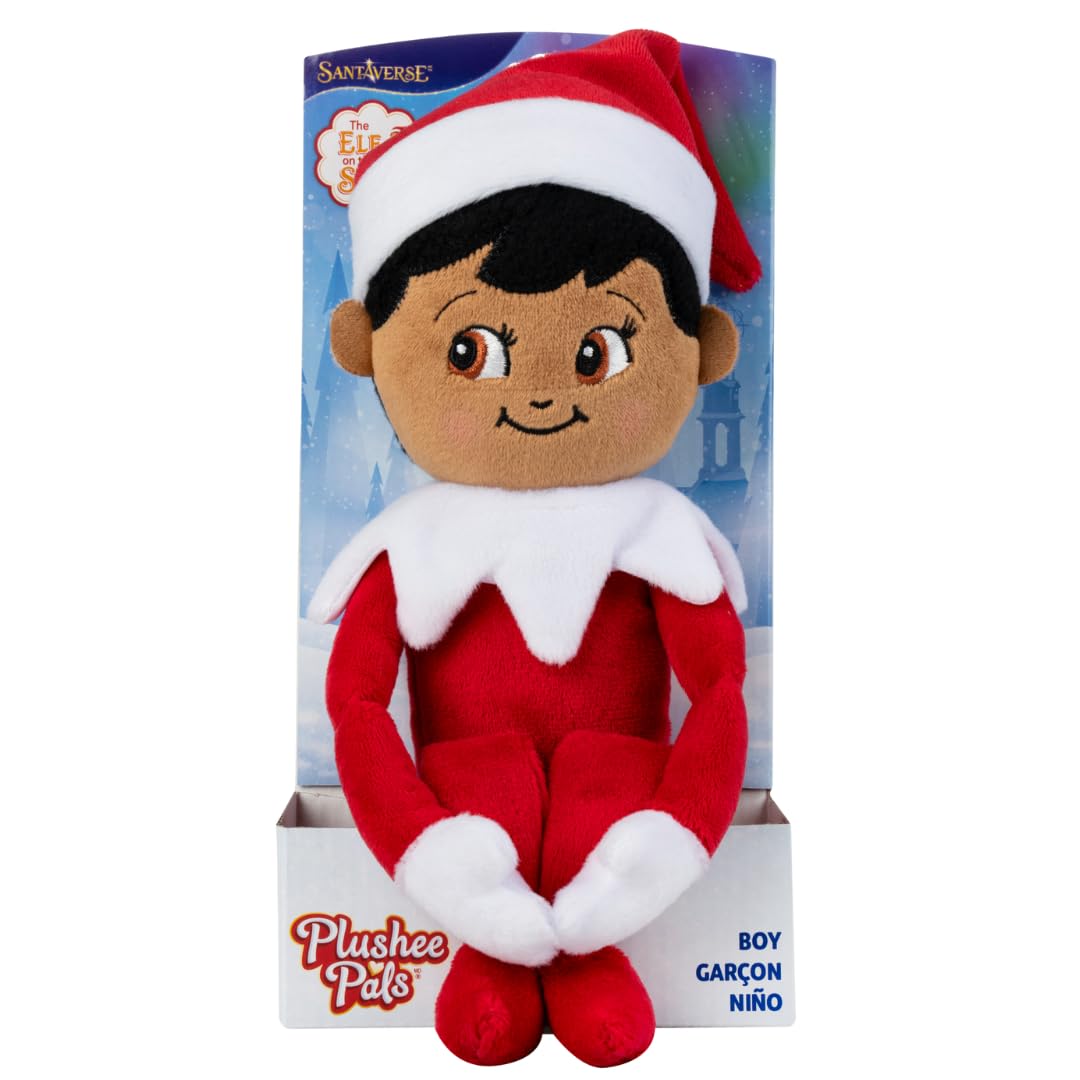 The Elf on the Shelf Plushee Pals - 17" Cuddly Scout Elf Toy for Ages 0-10 1