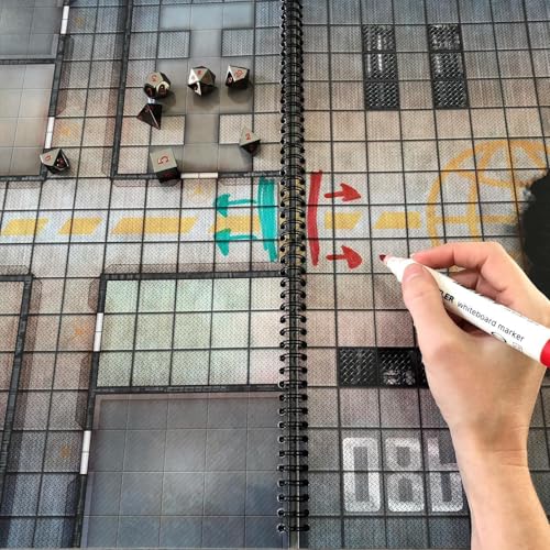 Giant Book of Sci-Fi Battle Mats (A3) - Loke Battle Mats 5