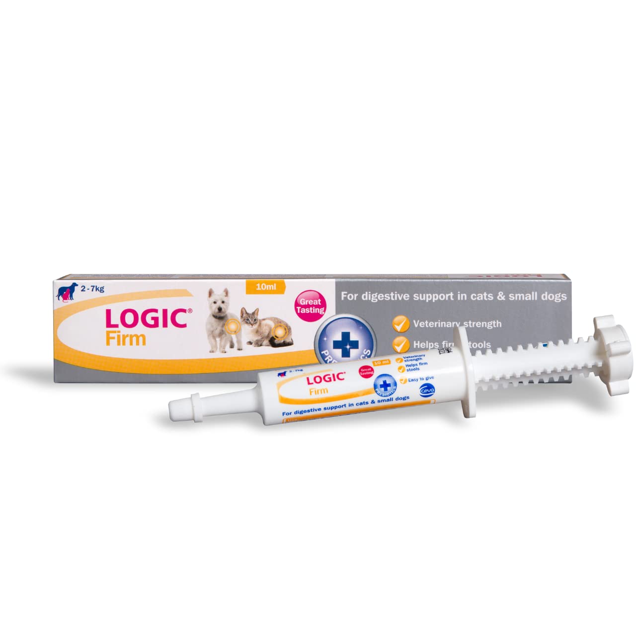 Logic Firm Digestive Support Paste for Cats and Small Dogs | Restores Function | Veterinary Grade 2