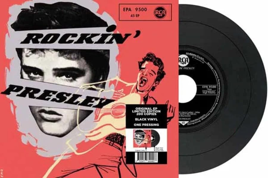 Elvis Presley - Rockin' Presley [Limited Black 7" Vinyl]