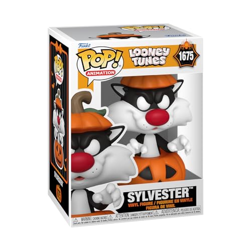 Funko Pop! Animation Looney Tunes - Sylvester Cat With Pumpkin Vinyl Figure (80872)