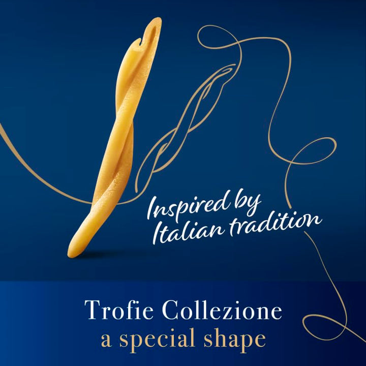 Barilla Trofie – Authentic Italian Pasta Made with Durum Wheat Semolina – 500g