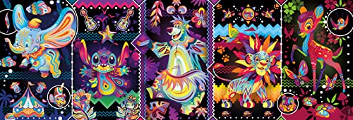 Clementoni Classics 1000pcs Disney Joys Panorama - Disney Collection Jigsaw Puzzle (39659)