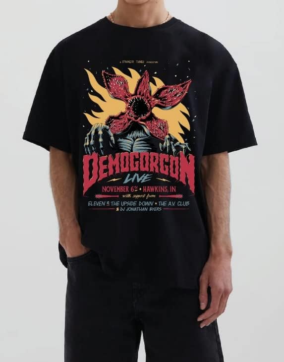 Demogorgon Graphic T-Shirt - Black (L)