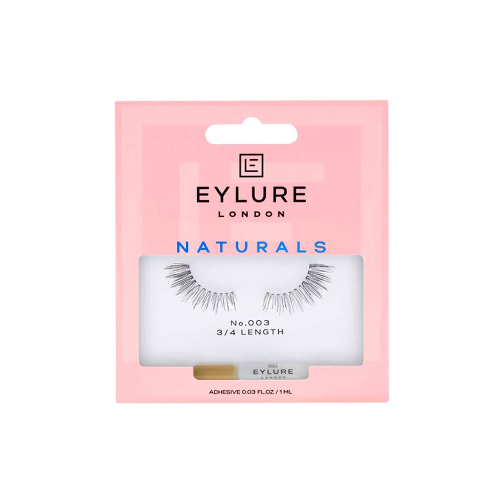 Eylure 3/4 Length No. 003 False Lashes - Black - 1 Pair