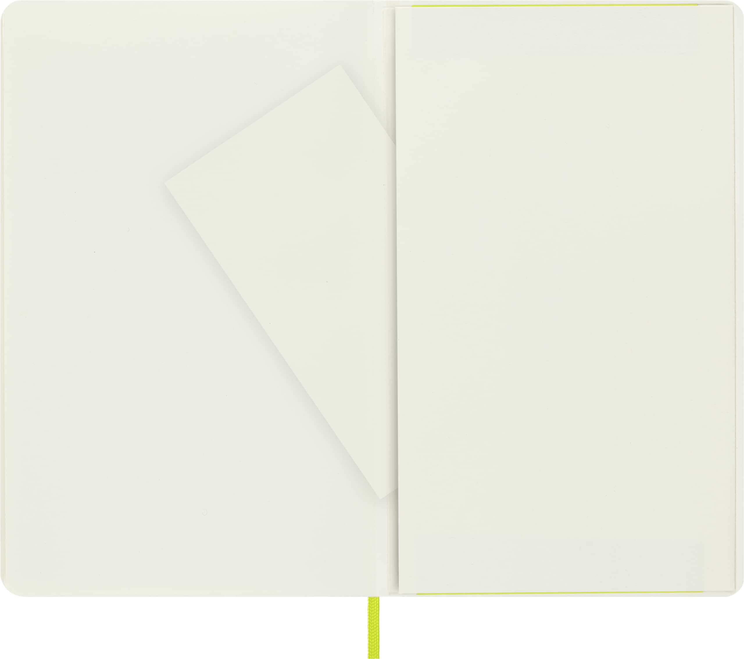Moleskine Classic Notebook - Plain Layout | Soft Cover | Large 13 x 21 cm | Lemon Green 4