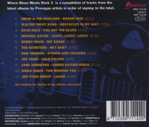 Various Artists - Where Blues Meets Rock 3 [CD]