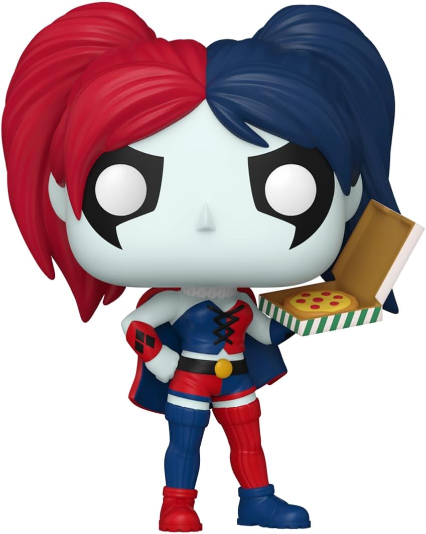 Funko Pop! Heroes DC - Harley Quinn With Pizza Vinyl Figure (30th Anniversary Edition)