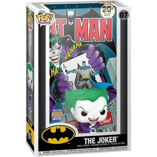 Funko Pop! DC Comics Batman - The Joker Comic Cover Vinyl Figure (65349)