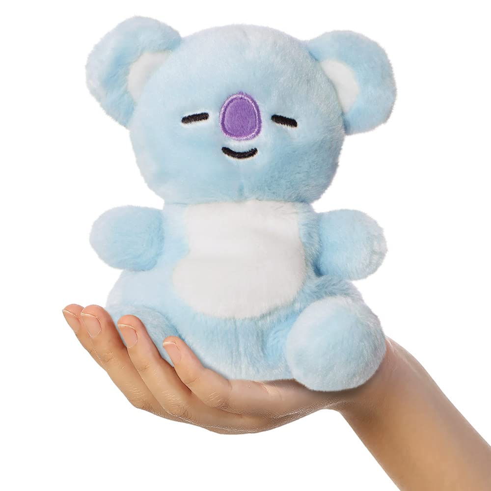 AURORA BT21 KOYA Palm Pal Stuffed Animal - 5In, Blue, Eco-friendly | Suitable from Birth 2