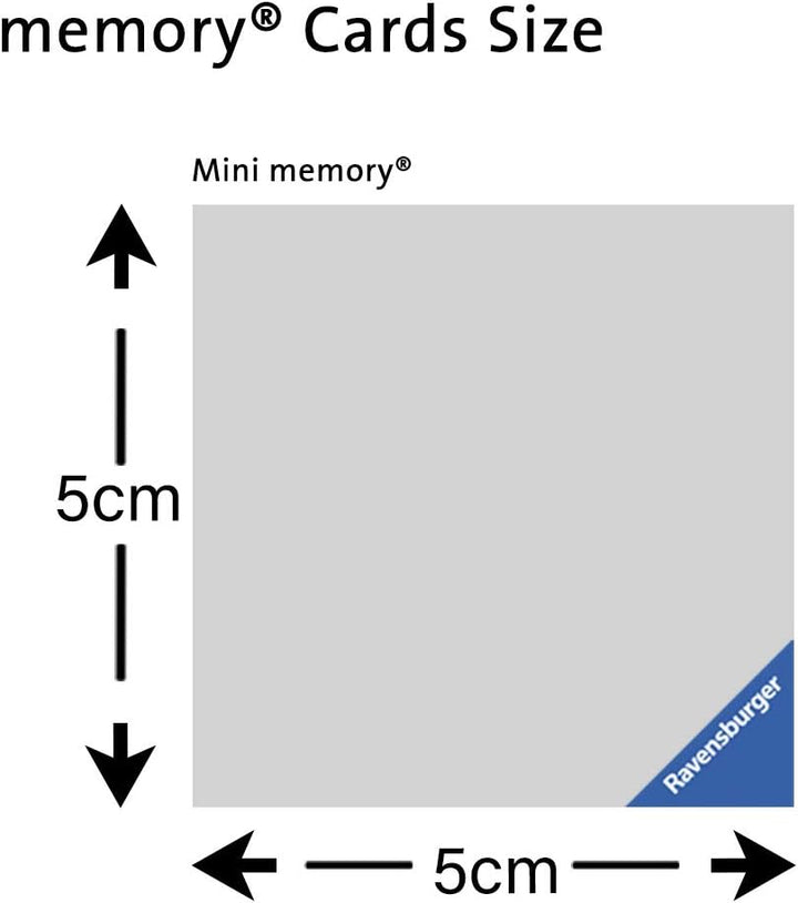 Ravensburger Bluey Mini Memory Matching Card Game for Kids