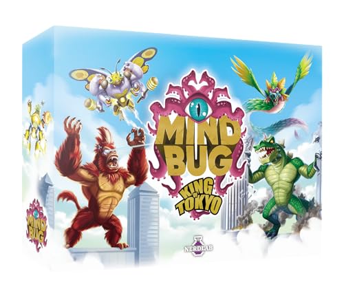 Nerdlab Games Mindbug x King of Tokyo Strategy Card Game 8