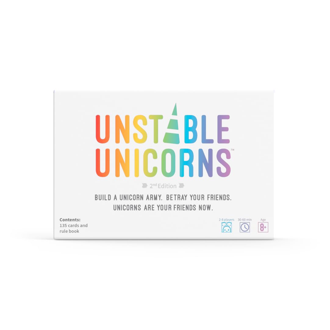 Unstable Games Unstable Unicorns Card Game