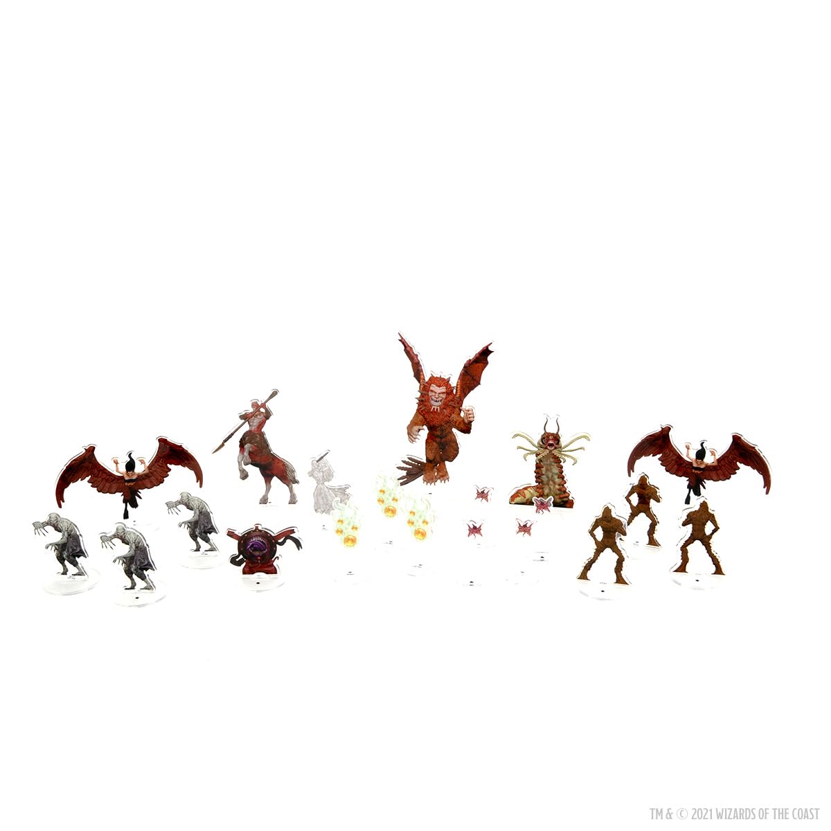 WizKids D&D Icons of the Realms Essentials 2D Miniatures - Monster Pack #1 | Cardboard | Unisex Adult 3