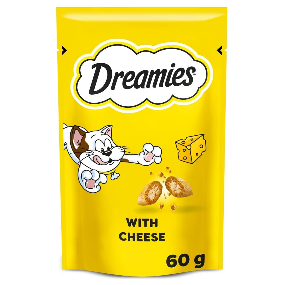 Dreamies - Cheese Cat Treats (8 x 60g Pouches) 10