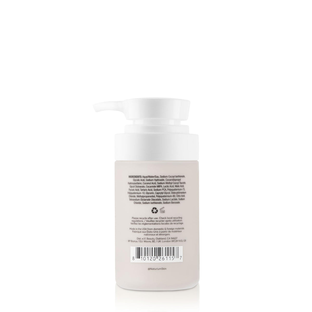 Naturium The Smoother Glycolic Acid Exfoliating Body Wash - 100 ml | Exfoliating | Liquid