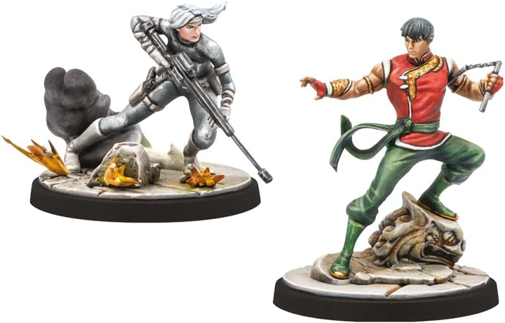 Atomic Mass Games Shang-Chi & Silver Sable Character Pack for Marvel: Crisis Protocol (FFGCP69)