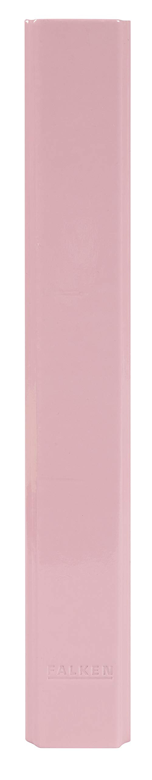 Exacompta Aquarel 51566E D-Ring Binder - A4, 25mm Capacity, Pink Film Coated Cardboard