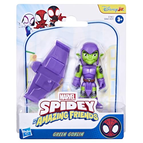 Green Goblin Action Figure - 7.6 cm Marvel Toy with Glider Accessory for Ages 3+