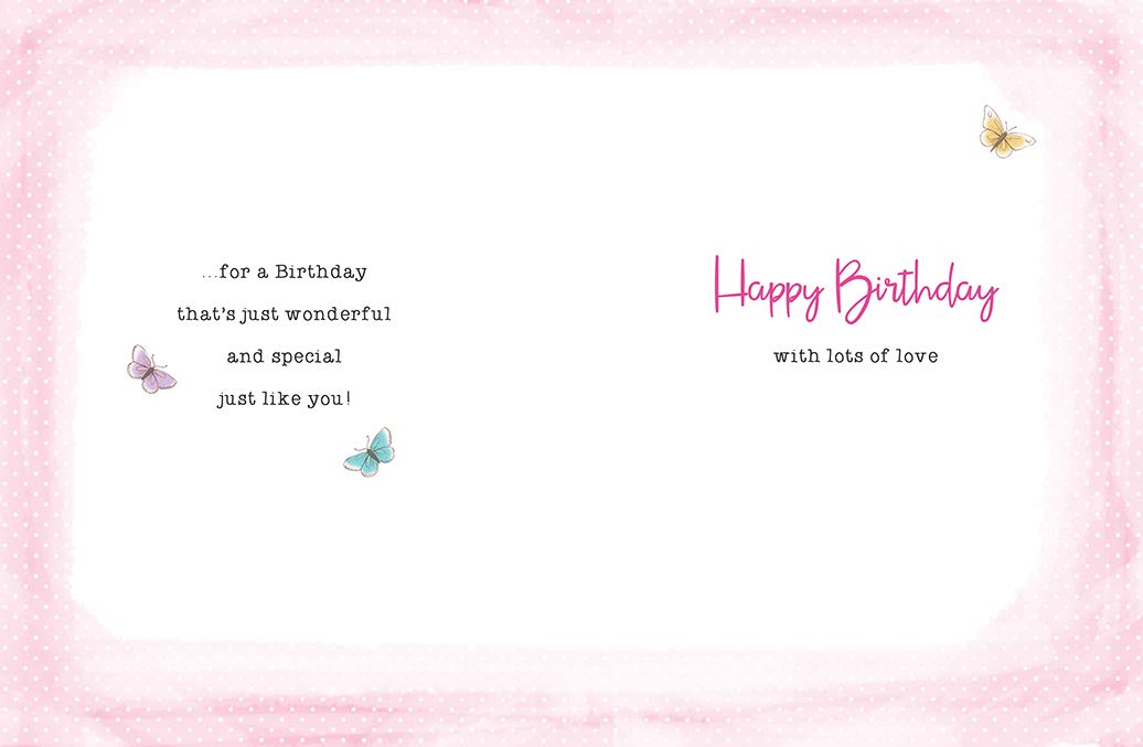 Piccadilly Greetings Niece Birthday Card | Cat In A Shoe Design | 8 x 6 Inches 2