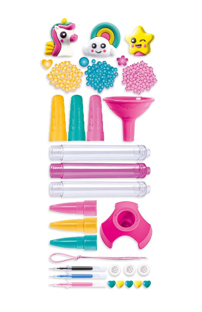 Clementoni Idea - Create Your Penso: Fantasy Crafting Kit | Personalised Pens | Ages 6+ 4