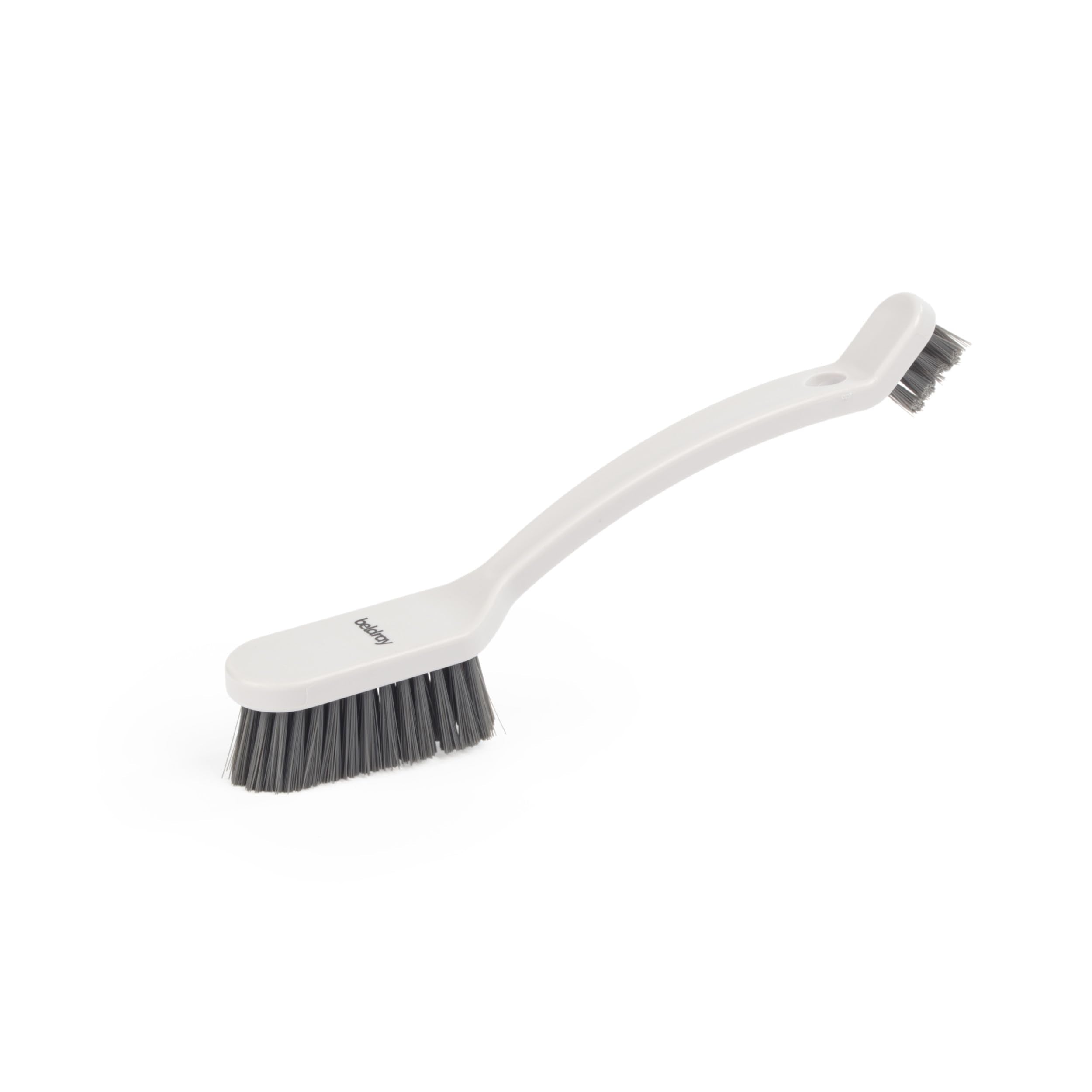 Beldray Deep Clean Scrubbing Brush - Dual Sided Precision Cleaning | Non-Scratch Bristles | White