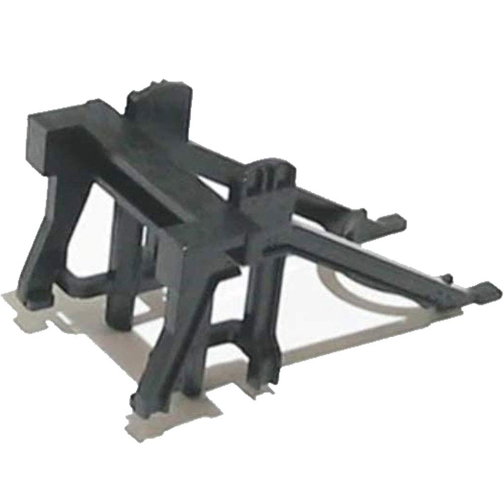 Hornby R083 Plastic Buffer Stop for Model Railway Scenery | Clips to Track | Black
