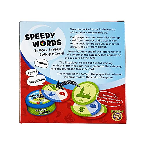 University Games Speedy Words Family Word Game 7