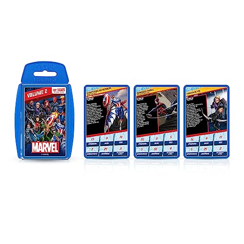 Top Trumps Marvel Universe 2 Card Game - Features Sam Wilson as Captain | 30 Cards | Unisex Children