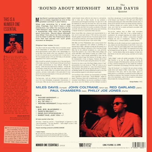 Miles Davis - Round About Midnight [Limited Edition Vinyl]