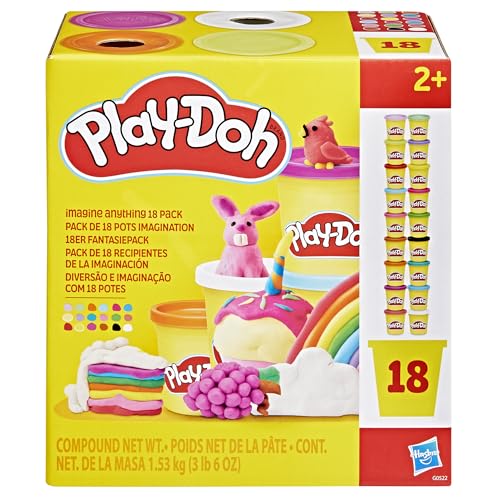 Play-Doh Imagine Anything 18 Pack - Multicoloured Modeling Compound Set