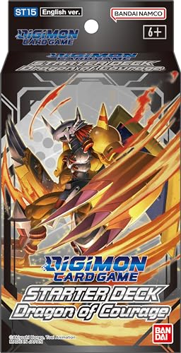 Bandai Digimon Card Game: Starter Deck - Dragon of Courage (ST15) Card Game (BCL2691390)