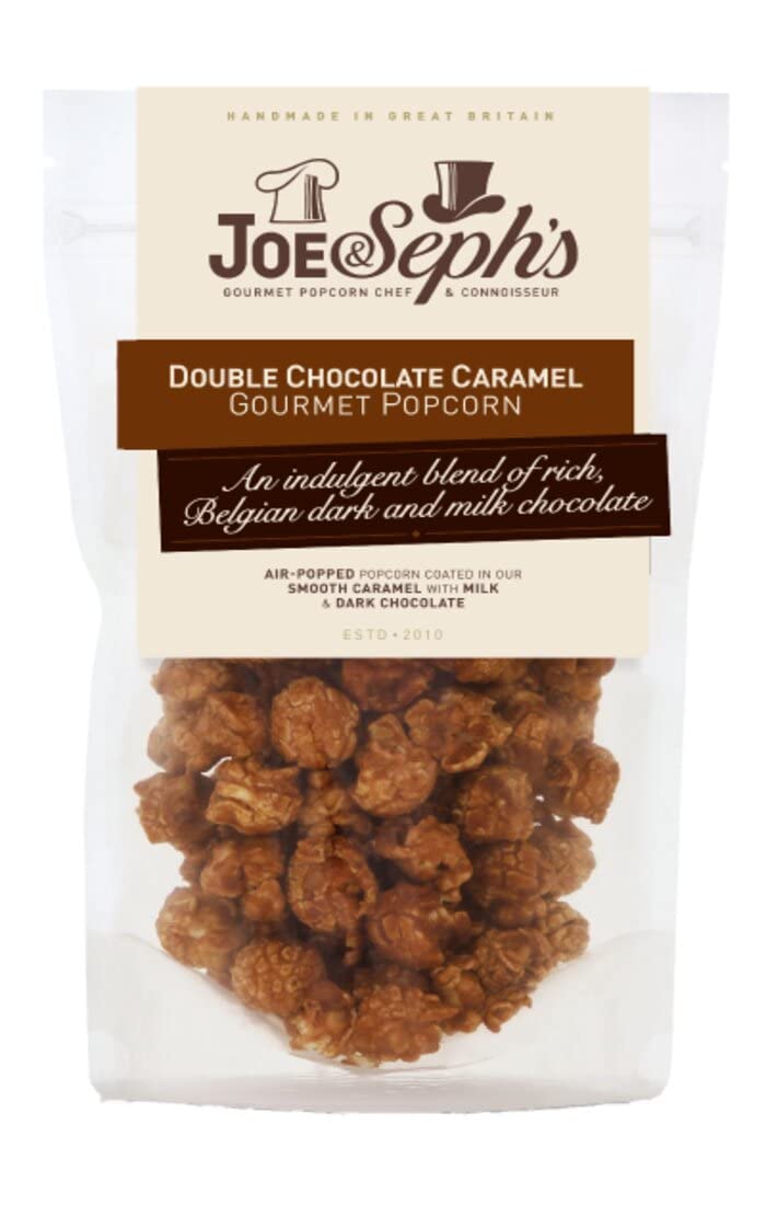 Joe & Seph's Double Chocolate Popcorn (80g) - Gourmet Air-Popped Snack 1