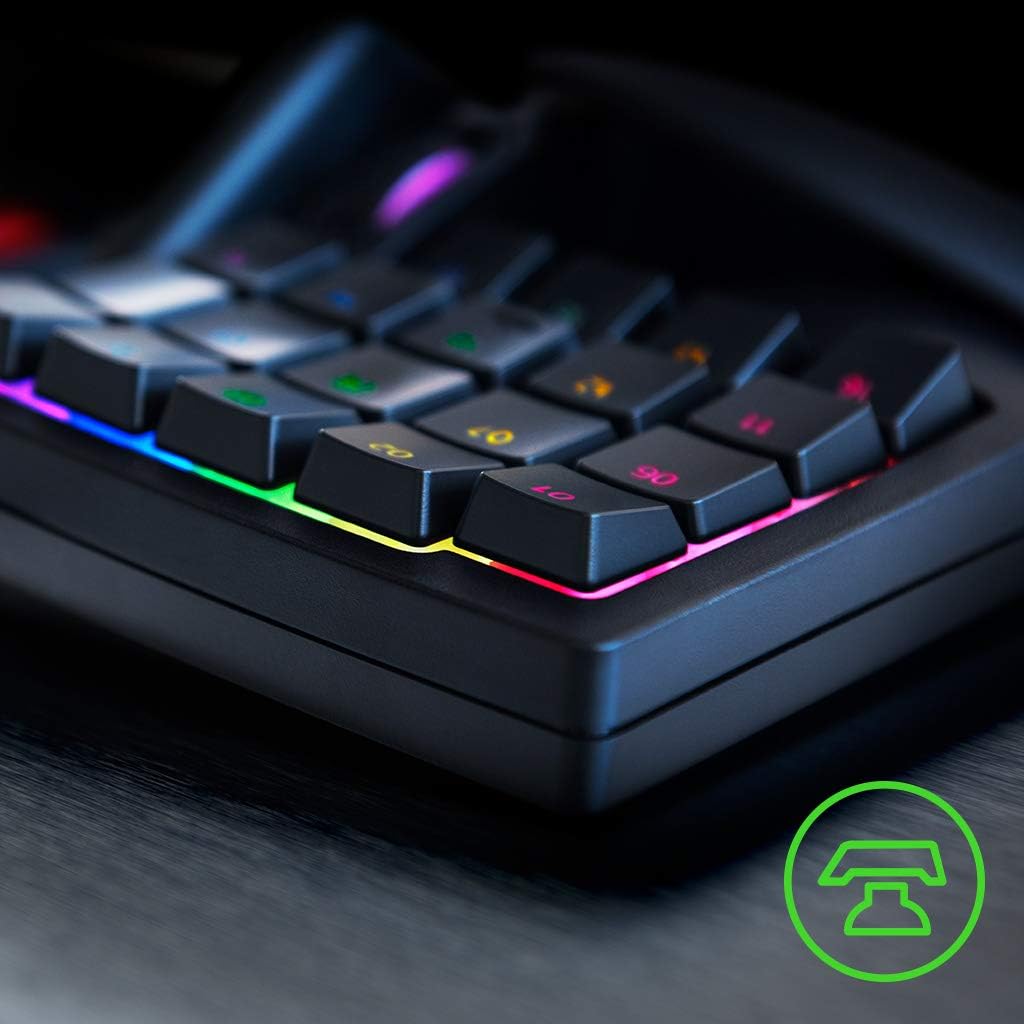 Razer Tartarus V2 Mecha-Membrane Gaming Keypad – 32 Programmable Keys, Chroma RGB, Ergonomic Design