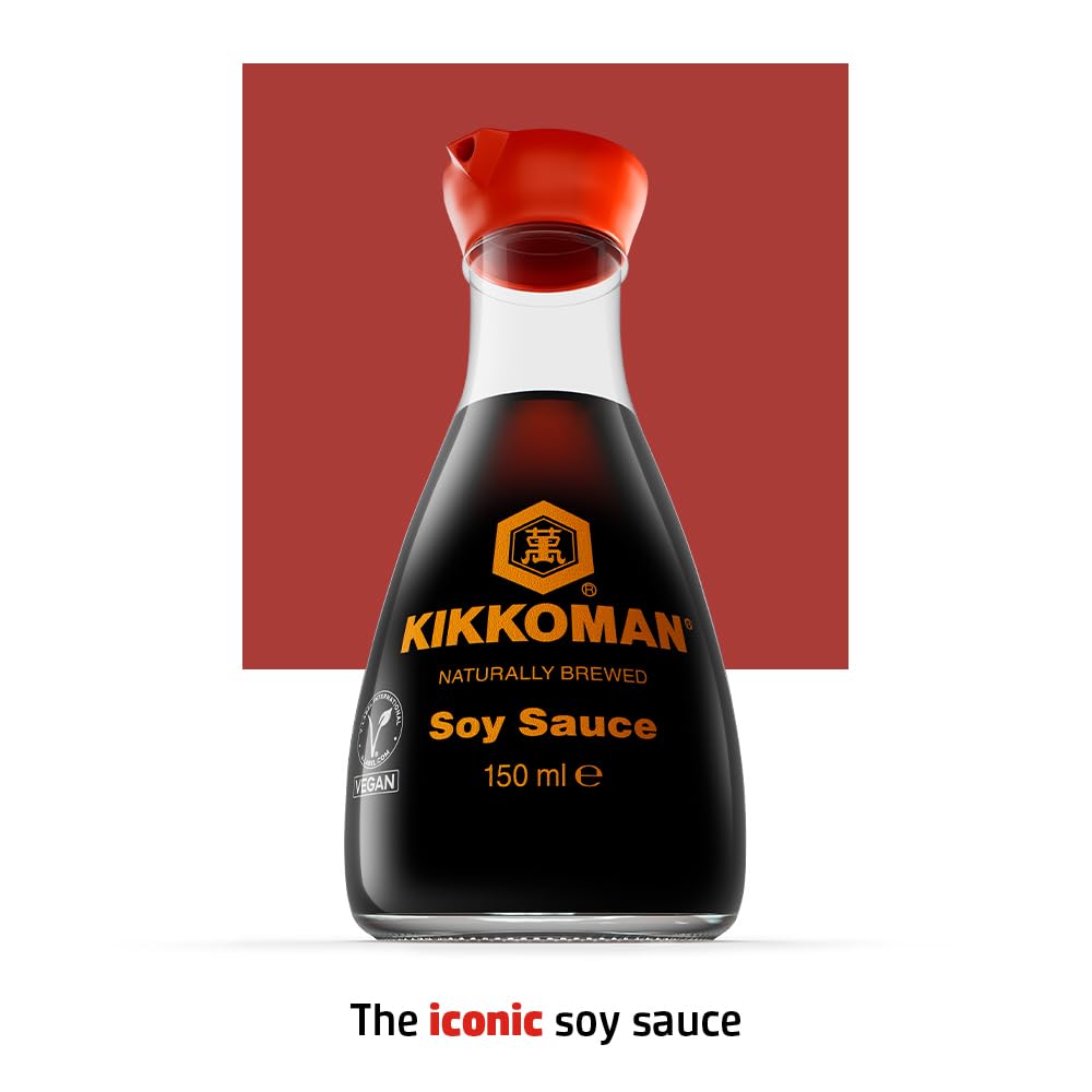 Kikkoman Teriyaki Marinade - 975ml Bottle | Naturally Brewed Soy Sauce, Wine, Garlic & Spices 10