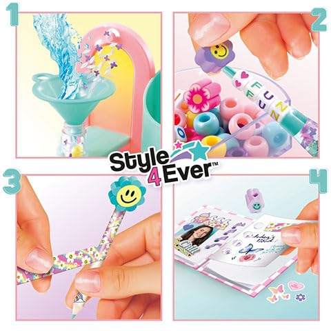 Canal Toys Mini Stationery Factory Set - Create & Customize Pens, Pencils & Notebooks 2